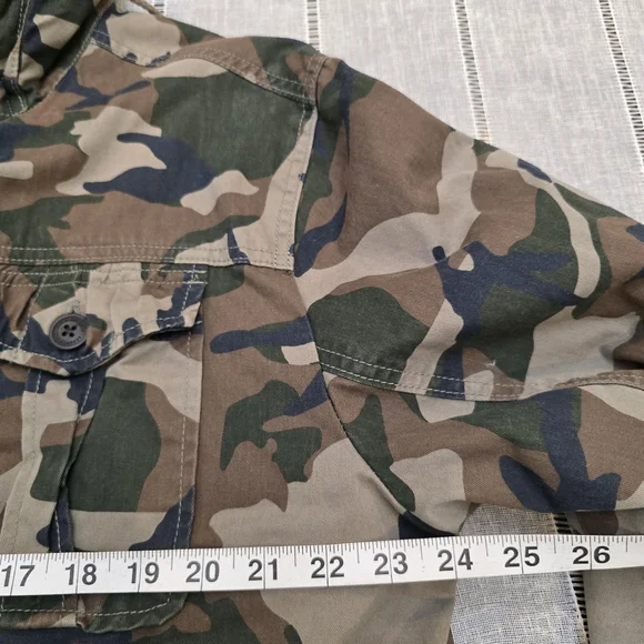 Aeropostale Warm Jacket Mens Camouflage  Size Large Hooded - Picture 6 of 11